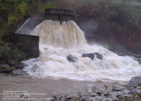 NEWS: Wastewater treatment plants operating at capacity, fully treating flows triple the average