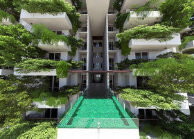 GREEN: 46 floors of lush forests and room service