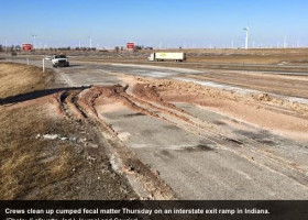 HEADLINES: “Frozen fecal matter closes interstate exit ramp.” Aaaaaand speechless.