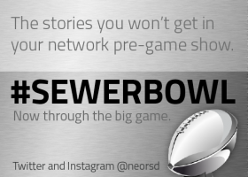 #SewerBowl: Because we know the biggest games are won in the trenches.