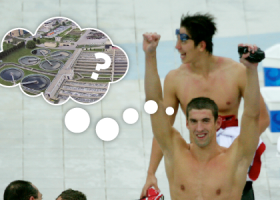 SPORTS: What would happen if Michael Phelps tried swimming in our tanks?